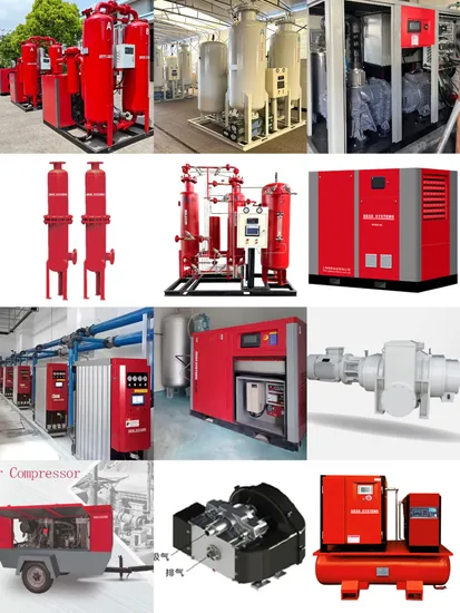 Single Stage Fixed Power Motor Screw Air Compressor 250kw 8bar 44.5nm3/Min 