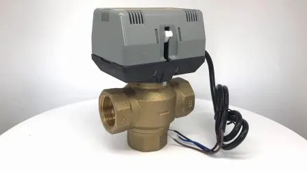 220V Electric Zone Valve Honeywell Vc6013 Vc4013 Hydraulic Flow Control Motorized Water Valve 